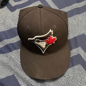 Black and red blue jays fitted